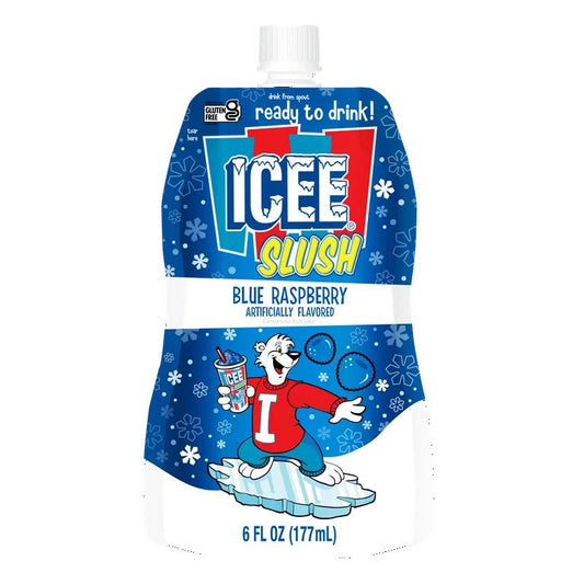 icee slush blue raspberry - Candy Factory