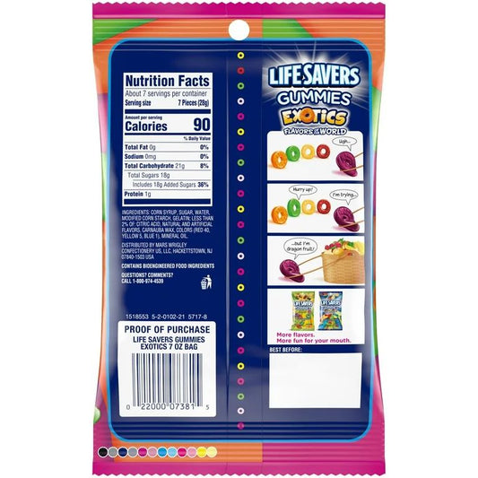 gomas life savers exotics - Candy Factory