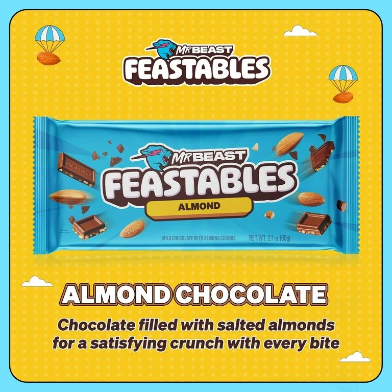 chocolatina mr beast almendra - Candy Factory