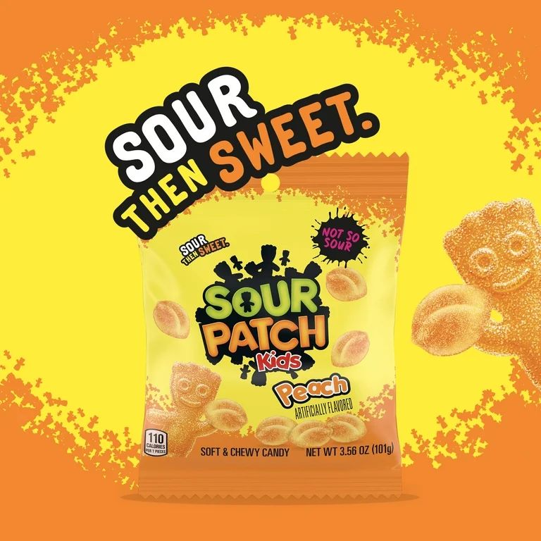 gomas sour patch durazno - Candy Factory