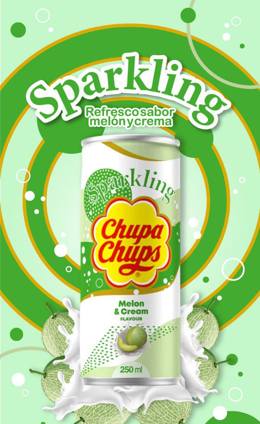 soda chupa chups melon & cream - Candy Factory