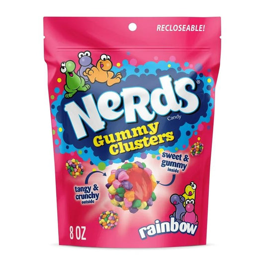 gomas nerds gummy clusters rainbow - Candy Factory