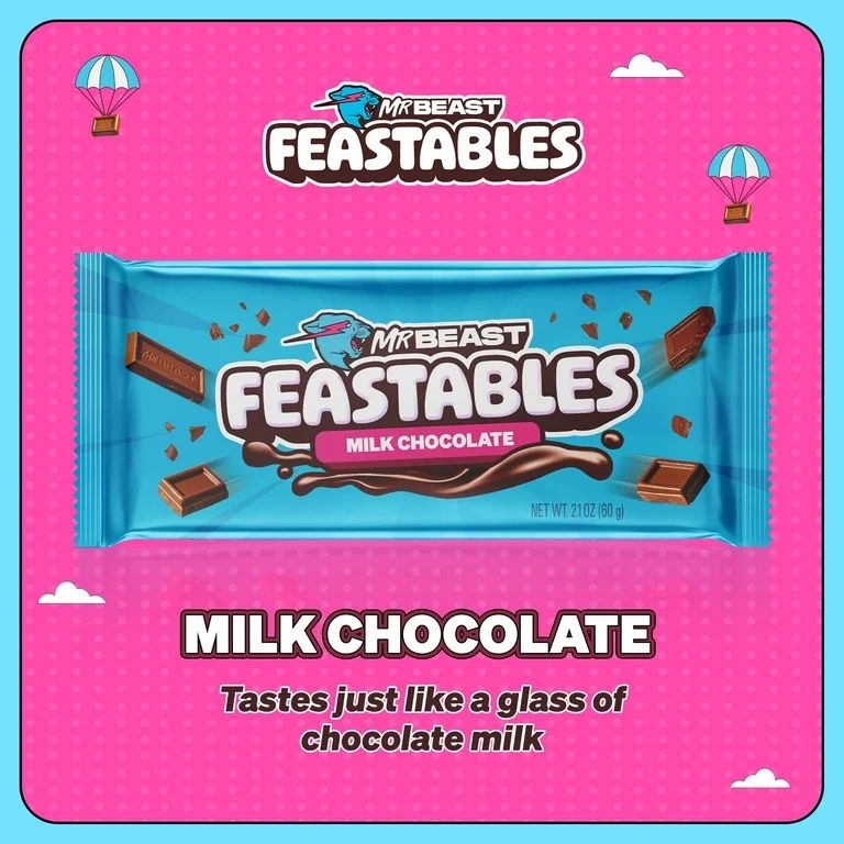 chocolatina mr beast milk chocolate - Candy Factory