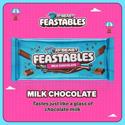 chocolatina mr beast milk chocolate - Candy Factory