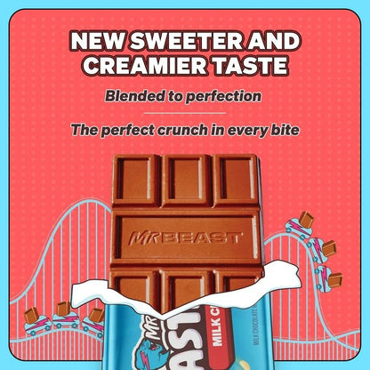 chocolatina mr beast milk crunch - Candy Factory
