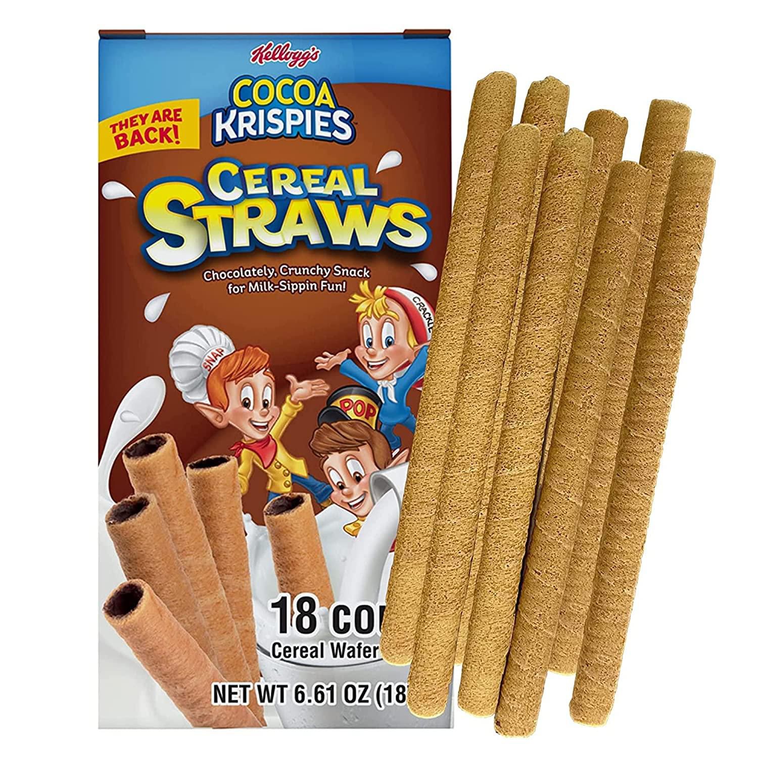 cocoa straws cereal - Candy Factory