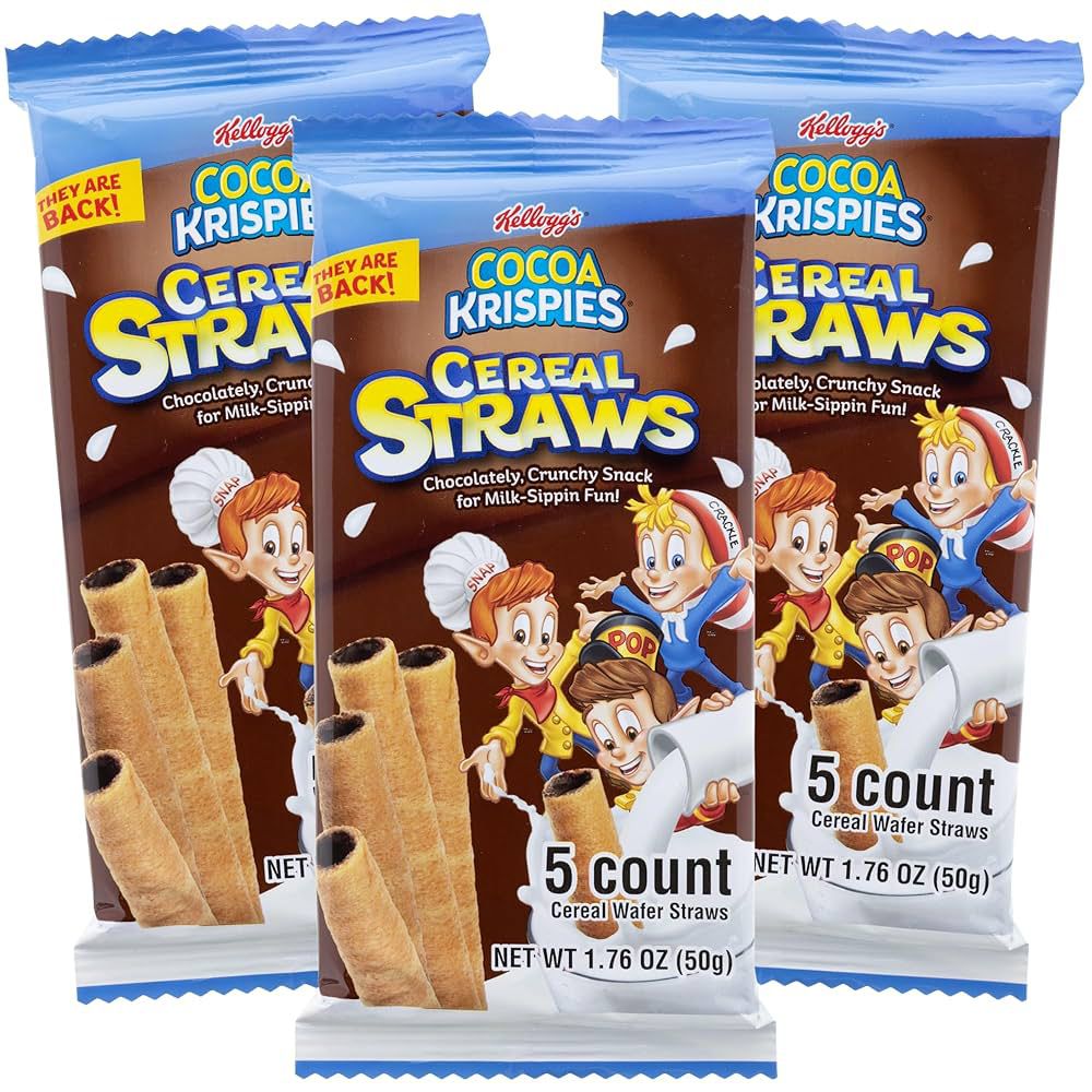 cocoa straws cereal - Candy Factory