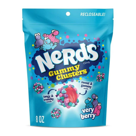 nerds gummy clusters very berry - Candy Factory