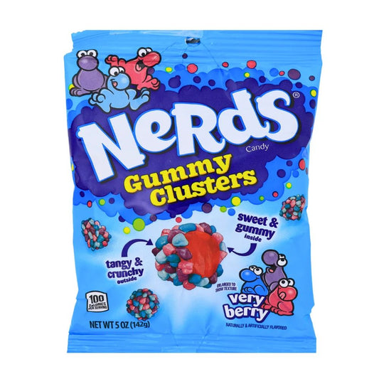 nerds gummy clusters very berry - Candy Factory